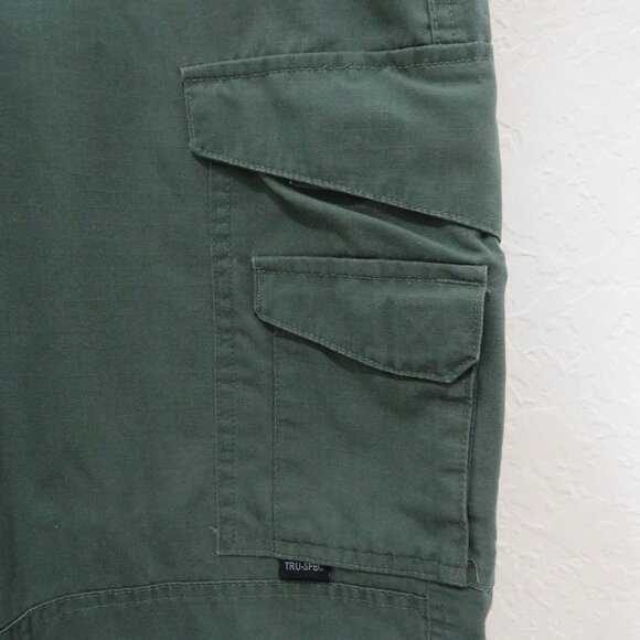 TRU-SPEC* Men's 1.5" Belt Loop Multipocketed‎ Rip-Stop Cargo Pants~ Size 34"x30" - Picture 5 of 15
